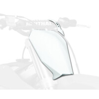 Startnummerntafel Vorne CRF450/17-20 250/18-21 Weiß