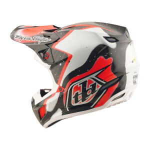 TROY LEE DESIGNS SE5 Carbon Membran Helm – Schwarz/Rot