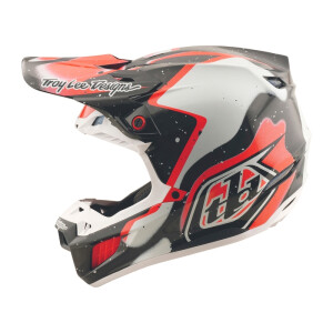 TROY LEE DESIGNS SE5 Carbon Membran Helm – Schwarz/Rot