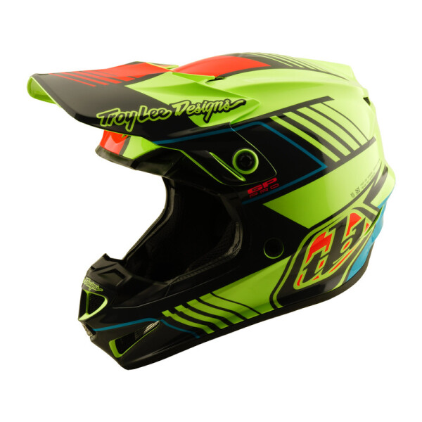 TROY LEE DESIGNS GP Pro Segment Jugend-Helm – Gelb