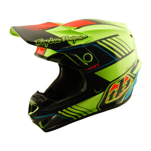 TROY LEE DESIGNS GP Pro Segment Jugend-Helm – Gelb
