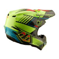 TROY LEE DESIGNS GP Pro Segment Jugend-Helm – Gelb