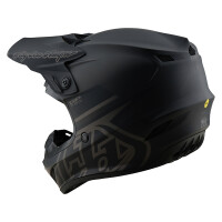 TROY LEE DESIGNS GP Pro Mono Jugend-Helm – Schwarz