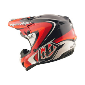 TROY LEE DESIGNS GP Pro Crossover Jugend-Helm – Schwarz/Rot