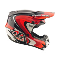 TROY LEE DESIGNS GP Pro Crossover Jugend-Helm – Schwarz/Rot
