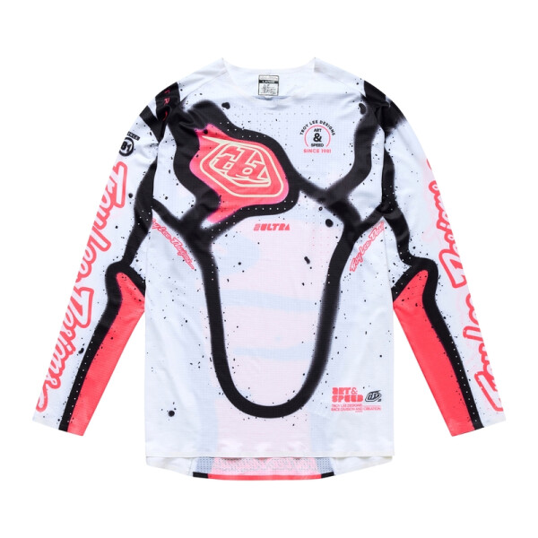 TROY LEE DESIGNS SE Ultra Membran Trikot – Weiß/Infra Red