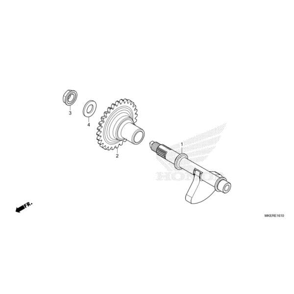 E-16-10 Ausgleicher CRF 450 Bj 2026