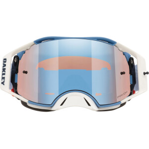 OAKLEY Airbrake MX Brille - Sexton Matte White Glas Prizm Sapphire