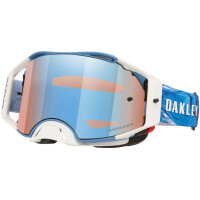 OAKLEY Airbrake MX Brille - Sexton Matte White Glas Prizm Sapphire