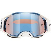 OAKLEY Airbrake MX Brille - Sexton Matte White Glas Prizm Sapphire