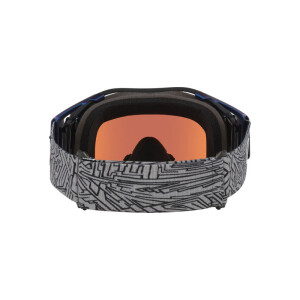 OAKLEY Airbrake MX Brille - Grey Strike Prizm MX Sapphire Iridium Glas