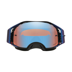 OAKLEY Airbrake MX Brille - Grey Strike Prizm MX Sapphire Iridium Glas