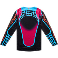 TROY LEE DESIGNS GP Pro Trikot - Framework Schwarz/Cyan