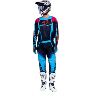 TROY LEE DESIGNS GP Pro Hose - Framework Schwarz/cyan