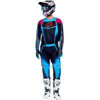 TROY LEE DESIGNS GP Pro Hose - Framework Schwarz/cyan