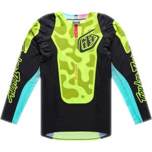 TROY LEE DESIGNS SE Pro Trikot - Myth Schwarz/Flo Yellow