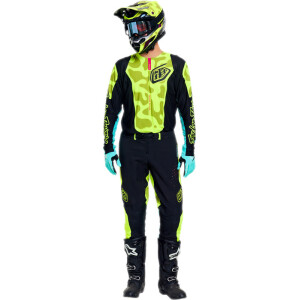 TROY LEE DESIGNS SE Pro Trikot - Myth Schwarz/Flo Yellow