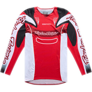 TROY LEE DESIGNS SE Pro Trikot - Salvo Rot/Weiß