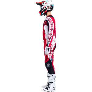 TROY LEE DESIGNS SE Pro Hose - Salvo Rot/Weiß