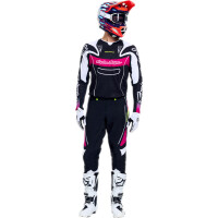 TROY LEE DESIGNS SE Pro Hose Youth - Salvo Schwarz/Weiß