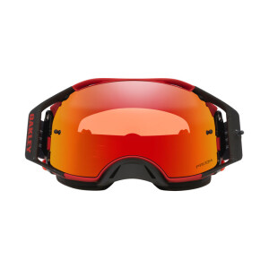 OAKLEY Airbrake MX Brille - Red Motion Prizm MX Torch Iridium Glas