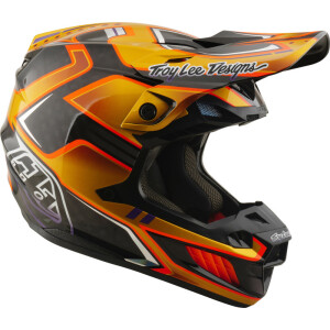 TROY LEE DESIGNS SE5 Carbon Mips Helm - Crest Gold