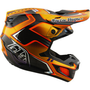 TROY LEE DESIGNS SE5 Carbon Mips Helm - Crest Gold