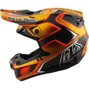 TROY LEE DESIGNS SE5 Carbon Mips Helm - Crest Gold
