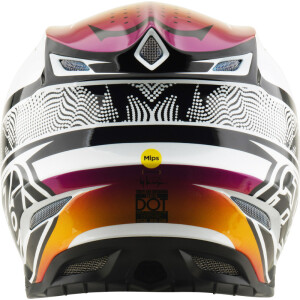 TROY LEE DESIGNS SE5 Composite Mips Helm - Lined Up Schwarz