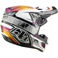 TROY LEE DESIGNS SE5 Composite Mips Helm - Lined Up Schwarz