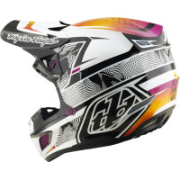 TROY LEE DESIGNS SE5 Composite Mips Helm - Lined Up Schwarz
