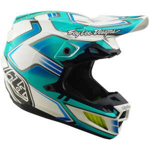 TROY LEE DESIGNS SE5 Composite Mips Helm - Crest Real Teal