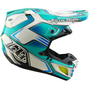 TROY LEE DESIGNS SE5 Composite Mips Helm - Crest Real Teal
