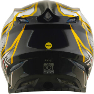 TROY LEE DESIGNS SE5 Composite Mips Helm - Wings Schwarz