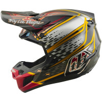TROY LEE DESIGNS SE5 Composite Mips Helm - Wings Schwarz