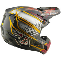 TROY LEE DESIGNS SE5 Composite Mips Helm - Wings Schwarz