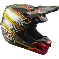 TROY LEE DESIGNS SE5 Composite Mips Helm - Wings Schwarz