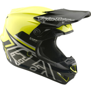 TROY LEE DESIGNS GP Pro Mips Kinderhelm - Mono Flo Gelb