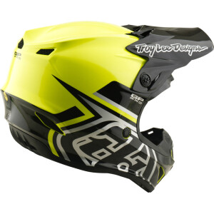 TROY LEE DESIGNS GP Pro Mips Kinderhelm - Mono Flo Gelb
