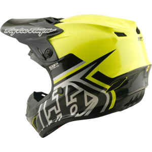 TROY LEE DESIGNS GP Pro Mips Kinderhelm - Mono Flo Gelb