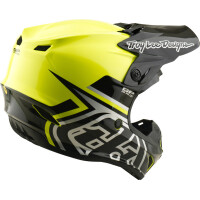 TROY LEE DESIGNS GP Pro Mips Kinderhelm - Mono Flo Gelb