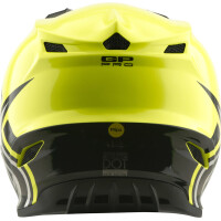 TROY LEE DESIGNS GP Pro Mips Kinderhelm - Mono Flo Gelb