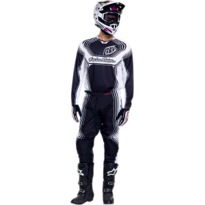 TROY LEE DESIGNS GP Pro Hose - Streamline Schwarz/Weiß