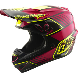 TROY LEE DESIGNS GP Pro Mips Kinderhelm - Segment Fuchsia