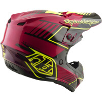 TROY LEE DESIGNS GP Pro Mips Kinderhelm - Segment Fuchsia