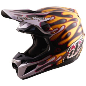 TROY LEE DESIGNS SE5 Carbon Mips Helm - Overspray...