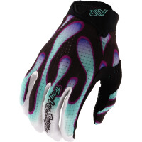 TROY LEE DESIGNS Air Jugend-Handschuhe - Overspray Schwarz/Real Teal