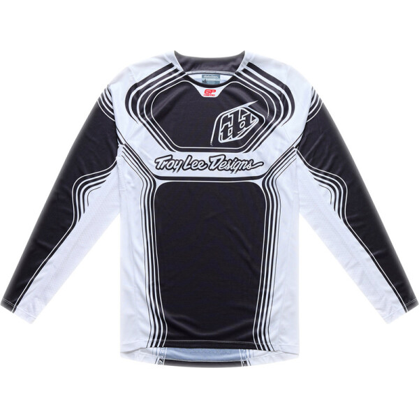 TROY LEE DESIGNS GP Pro Trikot - Streamline Schwarz/Weiß