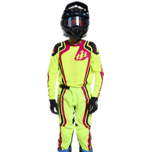 TROY LEE DESIGNS GP Pro Jugendhose - Roller Flo Yellow/Fuschia