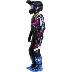 TROY LEE DESIGNS SE Pro Jugend-Trikot - Salvo Schwarz/Weiß